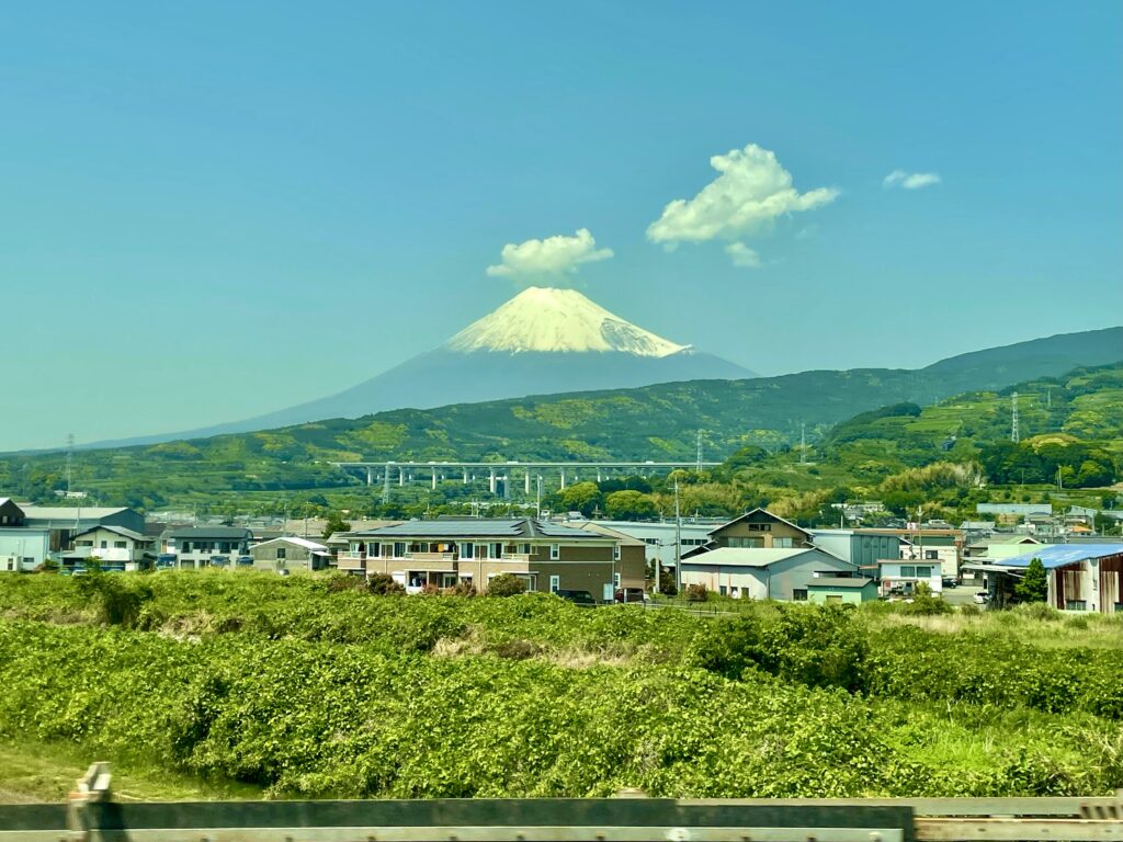 新幹線下り 富士山1