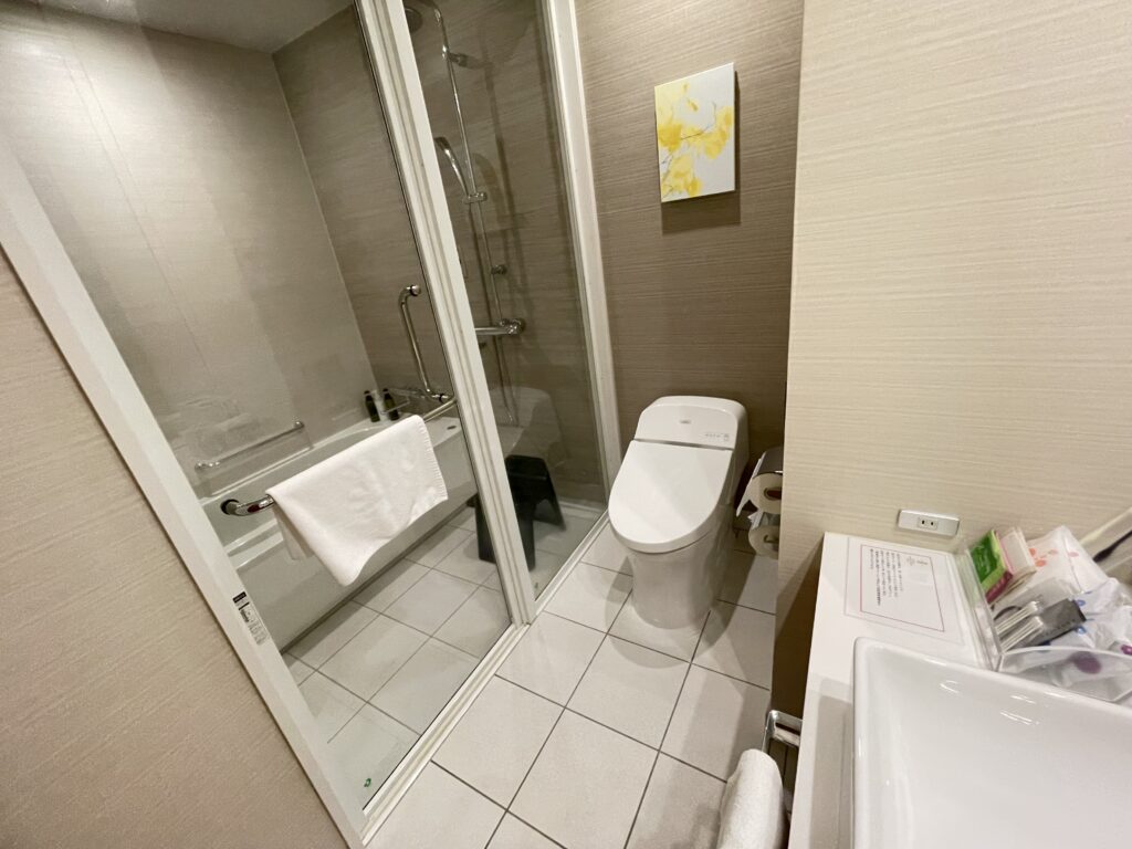 JRゲートタワーホテル 風呂トイレ